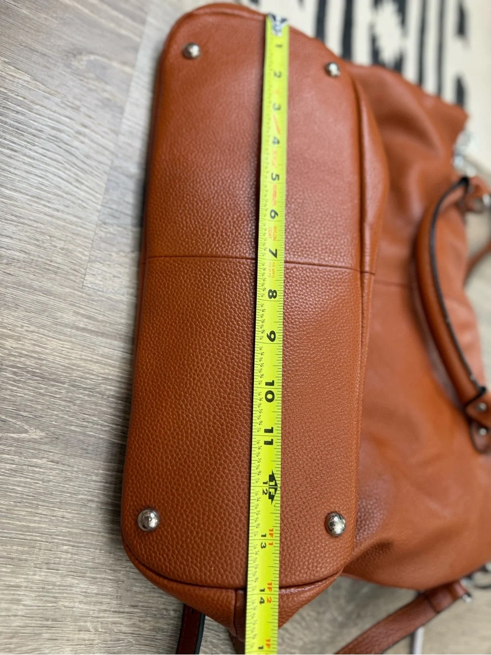 Kattee Leather Pebbled Leather Shoulder Hobo Bag